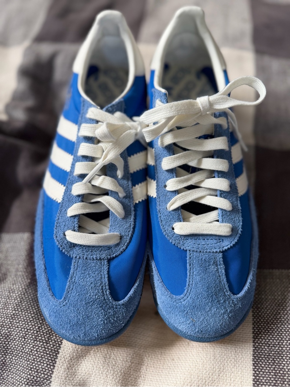 Adidas Blue core white & better scarlet Men's Athletic Sneakers